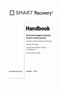 SMART Recovery Handbook - Editor Rosemary Hardin